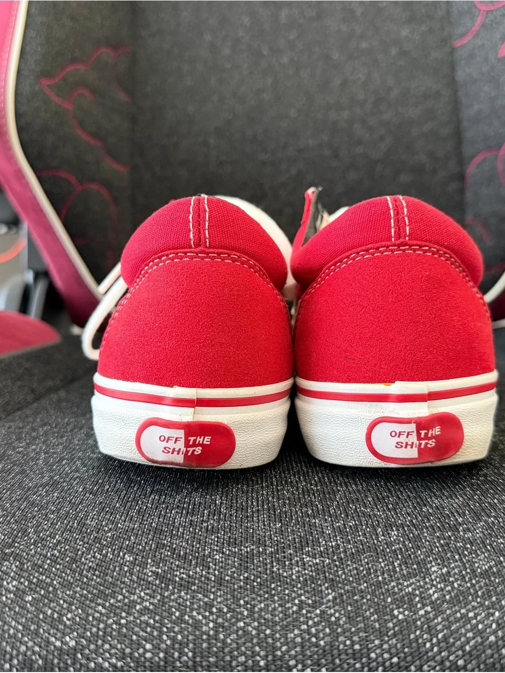 revenge x storm red canvas